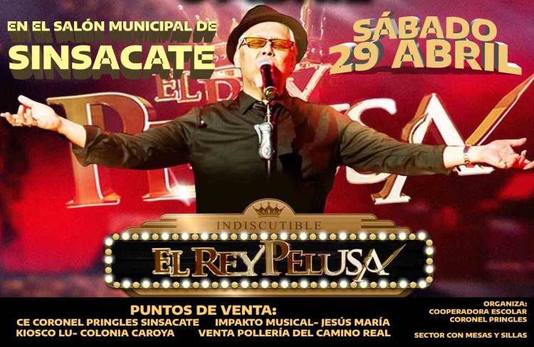 #Sinsacate : Show de Pelusa  y desafío running a beneficio del CE Coronel Pringles