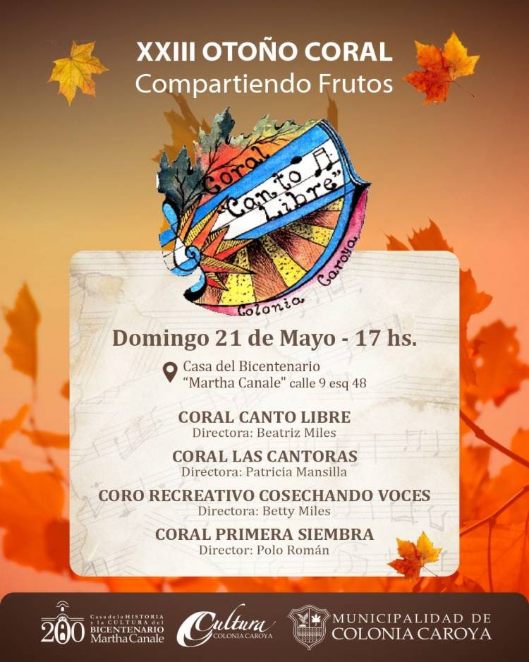 #ColoniaCaroya : Llega una nueva edición del "Otoño Coral"