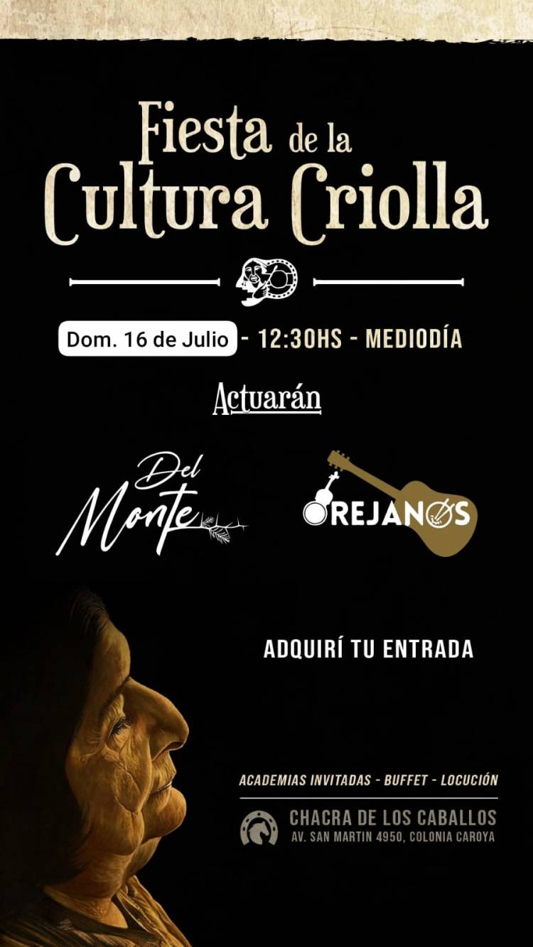 #ColoniaCaroya : "FIESTA DE LA CULTURA CRIOLLA"