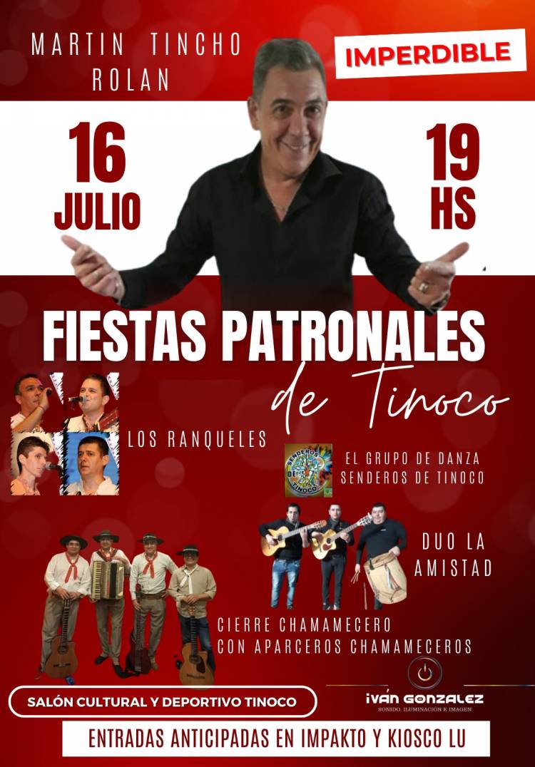 #Tinoco : FIESTAS PATRONALES