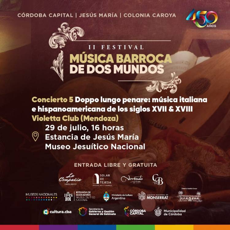 #JesusMaria : Conciertos en la Estancia Jesuítica