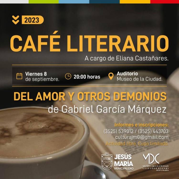 #JesusMaria :  Nueva noche de Café Literario