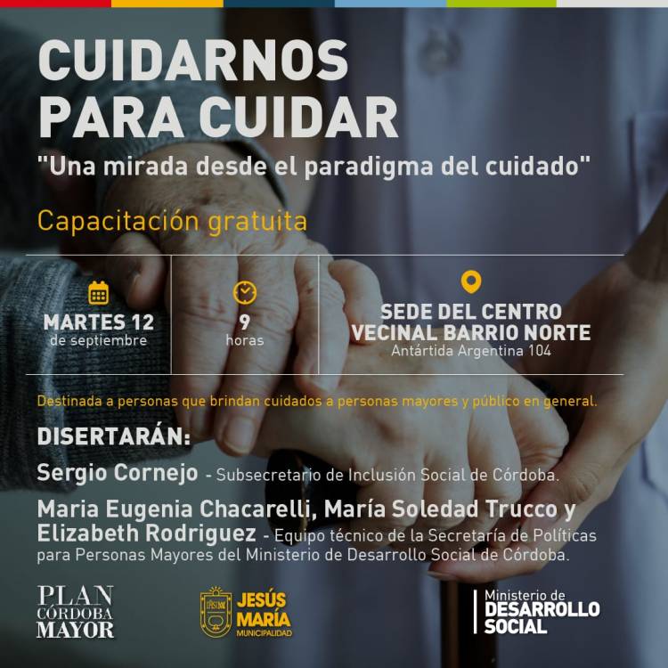 #Jesus Maria : Nueva capacitación para el cuidado de personas mayores 