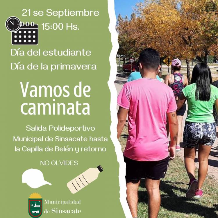 #Sinsacate : Caminata y encuentro deportivo para festejar el día del estudiante