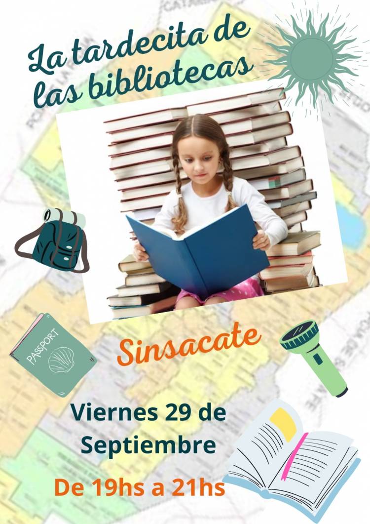 #Sinsacate : Se realizará la "Tardecita de las Bibliotecas"