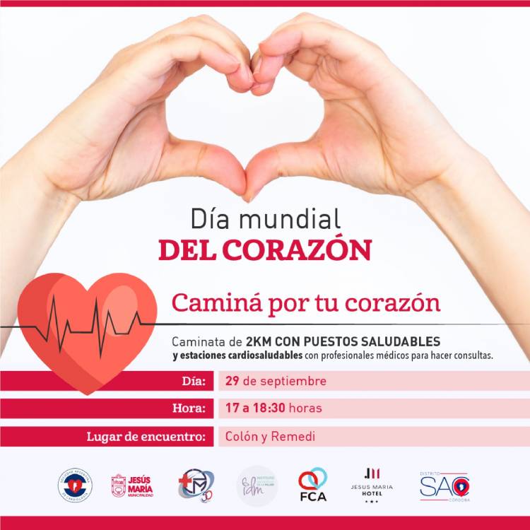 #JesusMaria : Actividades por el Día Mundial del Corazón