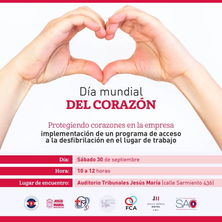 #JesusMaria : Actividades por el Día Mundial del Corazón