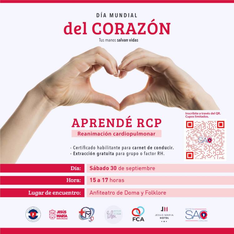 #JesusMaria : Actividades por el Día Mundial del Corazón