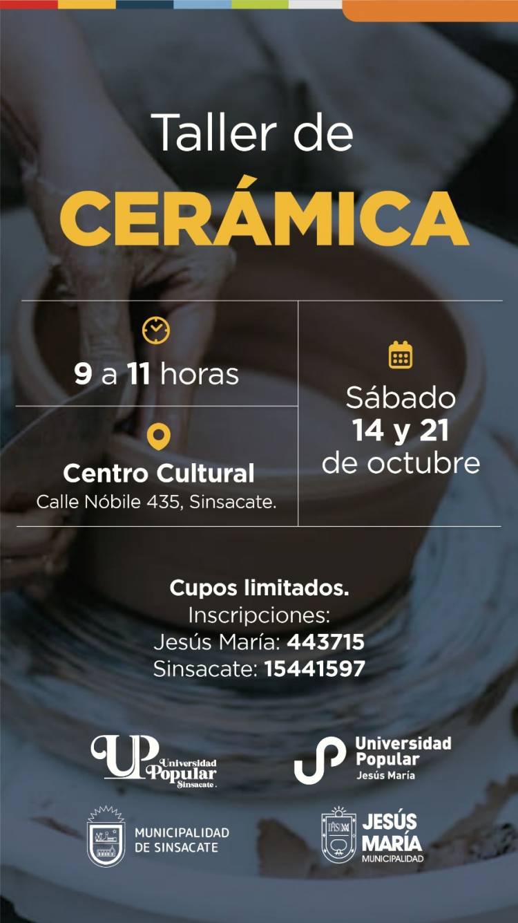 #Sinsacate #JesusMaria : Nuevo taller de ceramica