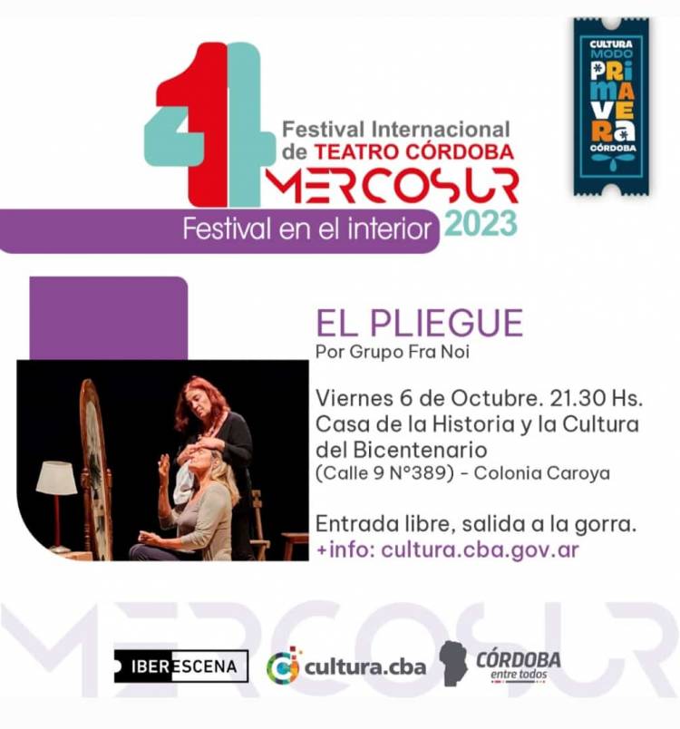 #ColoniaCaroya : Se presenta el grupo Franoi con "El Pliegue"