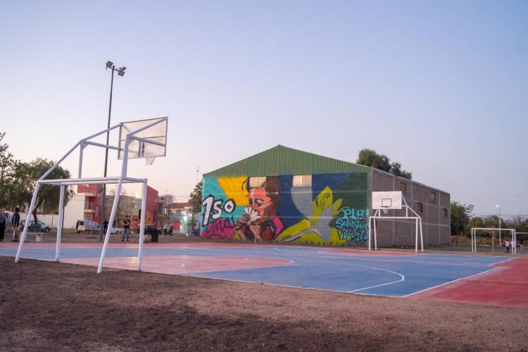 #JesusMaria : Se estrenó la nueva plaza deportiva "Viberti" en el CEF