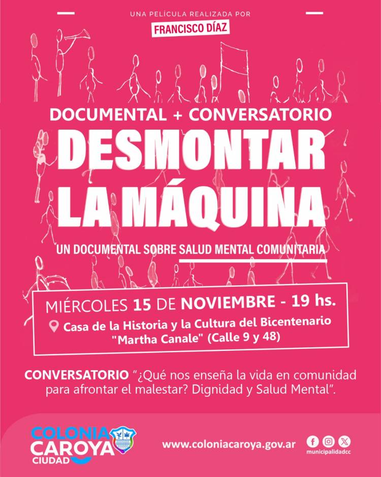 #ColoniaCaroya : Documental sobre salud mental comunitaria