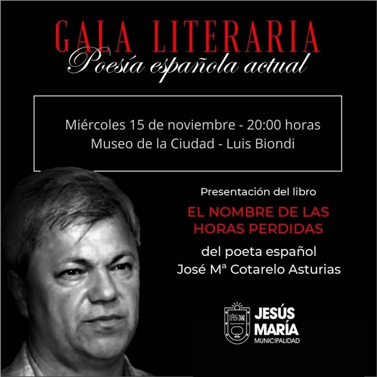 #JesusMaria : Literatura y algo más, en la agenda de la semana