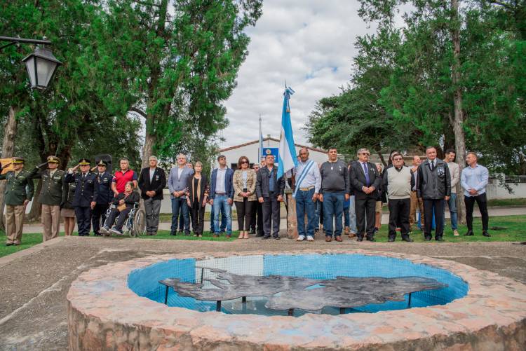 #Sinsacate : La localidad fue sede regional del homenaje a los Héroes de Malvinas.