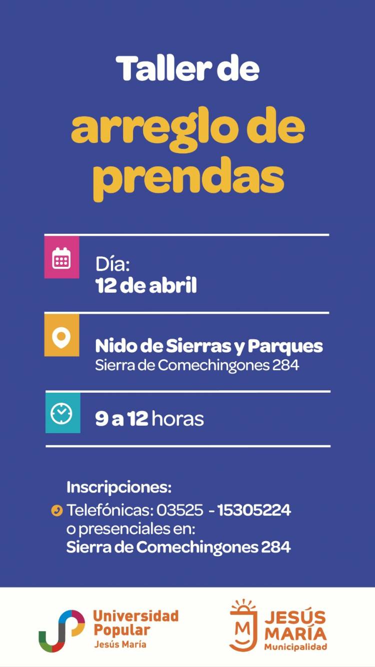 #JesusMaria : Cursos de oficios gratuitos dictados por la Municipalidad