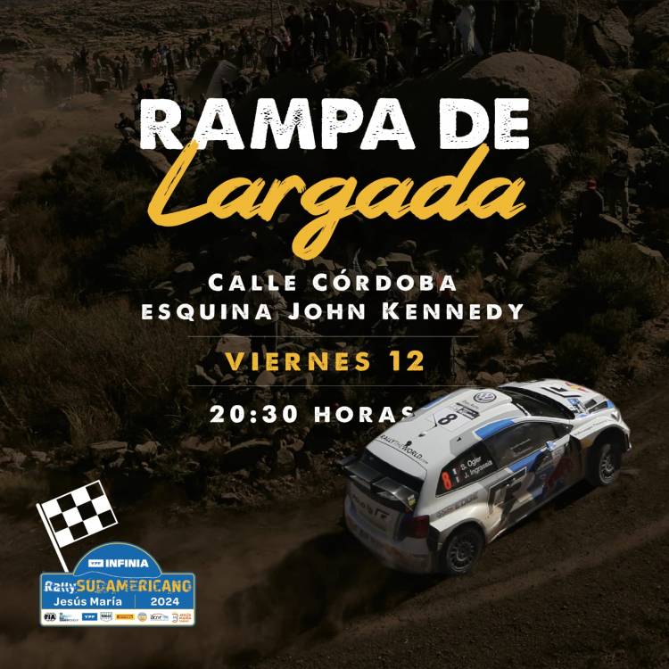 #JesusMaria : Cronograma de actividades para el fin de semana de Rally