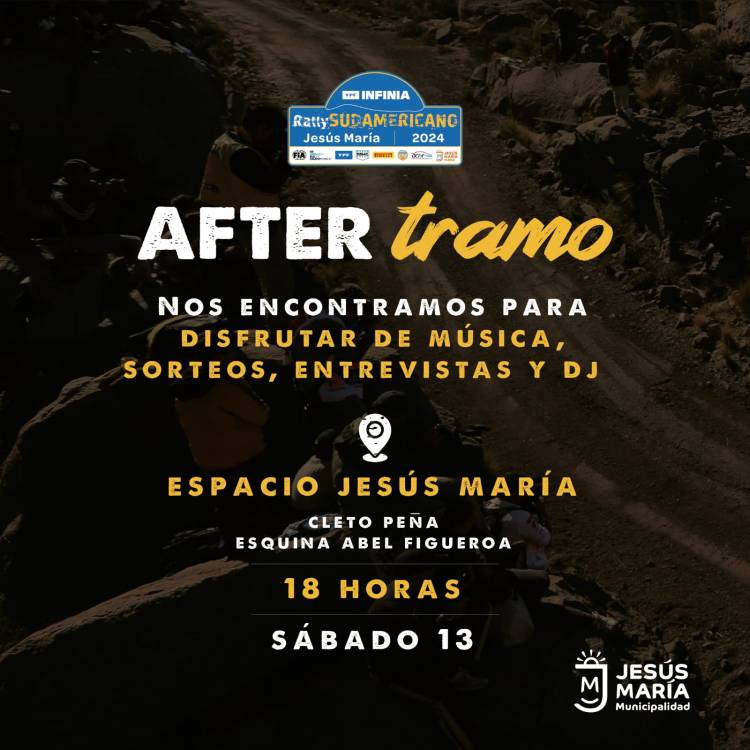 #JesusMaria : Cronograma de actividades para el fin de semana de Rally
