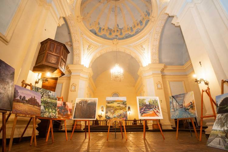 #JesusMaria : 49 artistas participaron del 19º Encuentro de Pintores Paisajistas