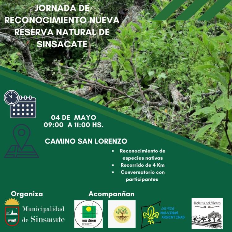 #Sinsacate : Jornada de reconocimiento en la Reserva Natural