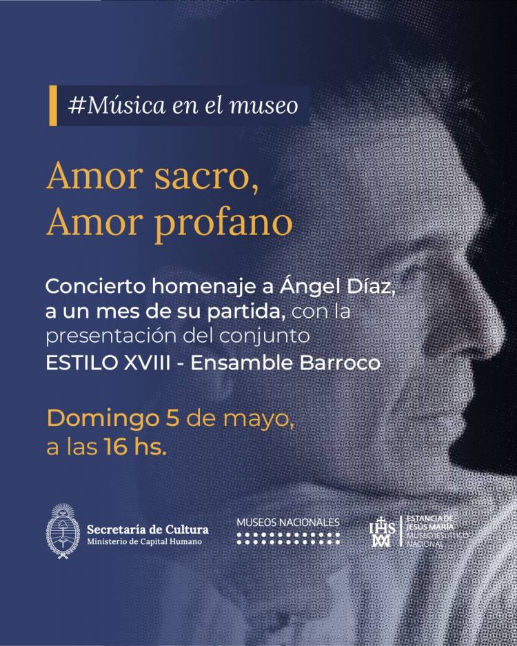 #JesusMaria : Concierto homenaje a Ángel Díaz