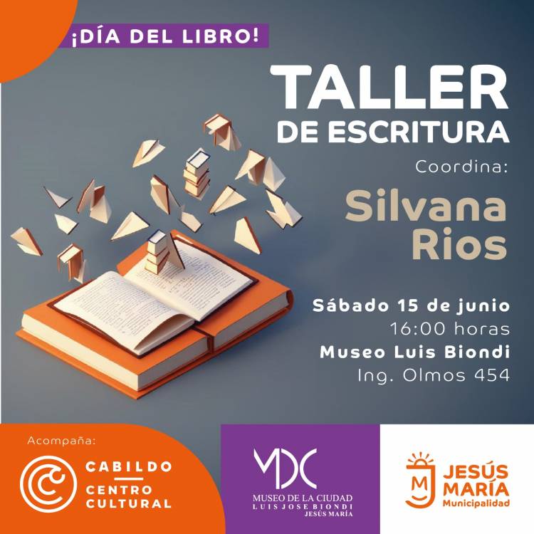 #JesusMaria : Día del Libro con un taller de escritura