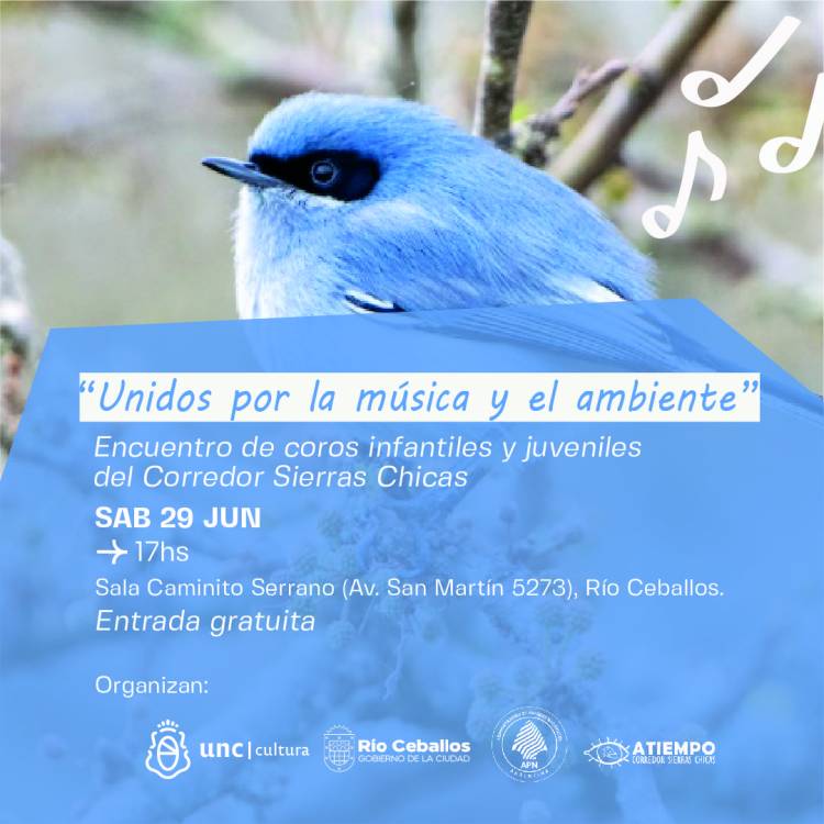 #RIOCEBALLOS : Encuentro de coros infantiles y juveniles del Corredor Sierras Chicas