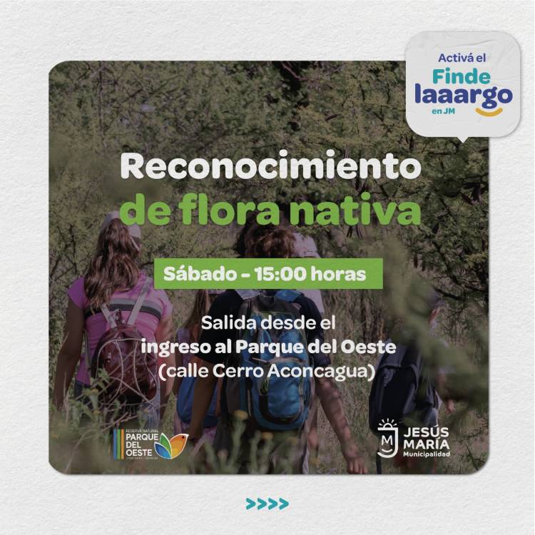 #JesusMaria : Agenda para el finde súper largo