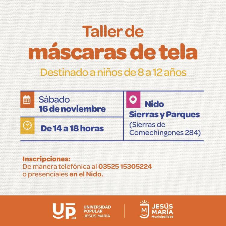 #JesusMaria : Talleres creativos para las infancias