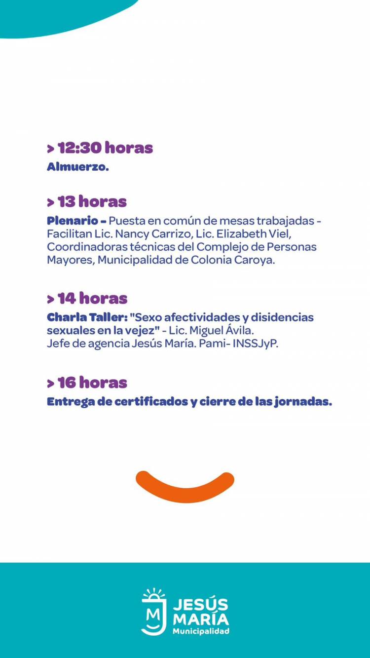 #Jesús María: participa de la 1° Jornada Gerontológica del Norte Cordobés