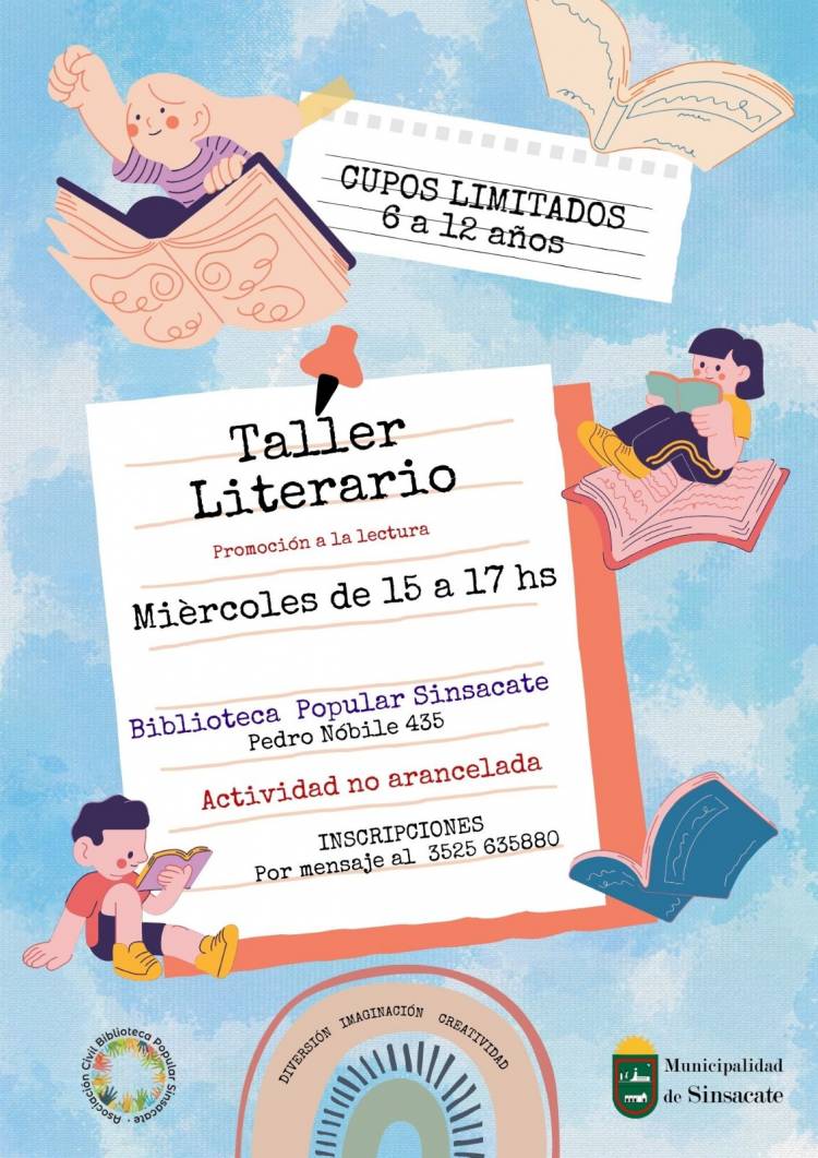 #SINSACATE -  ¡Un espacio para leer, crear e imaginar!