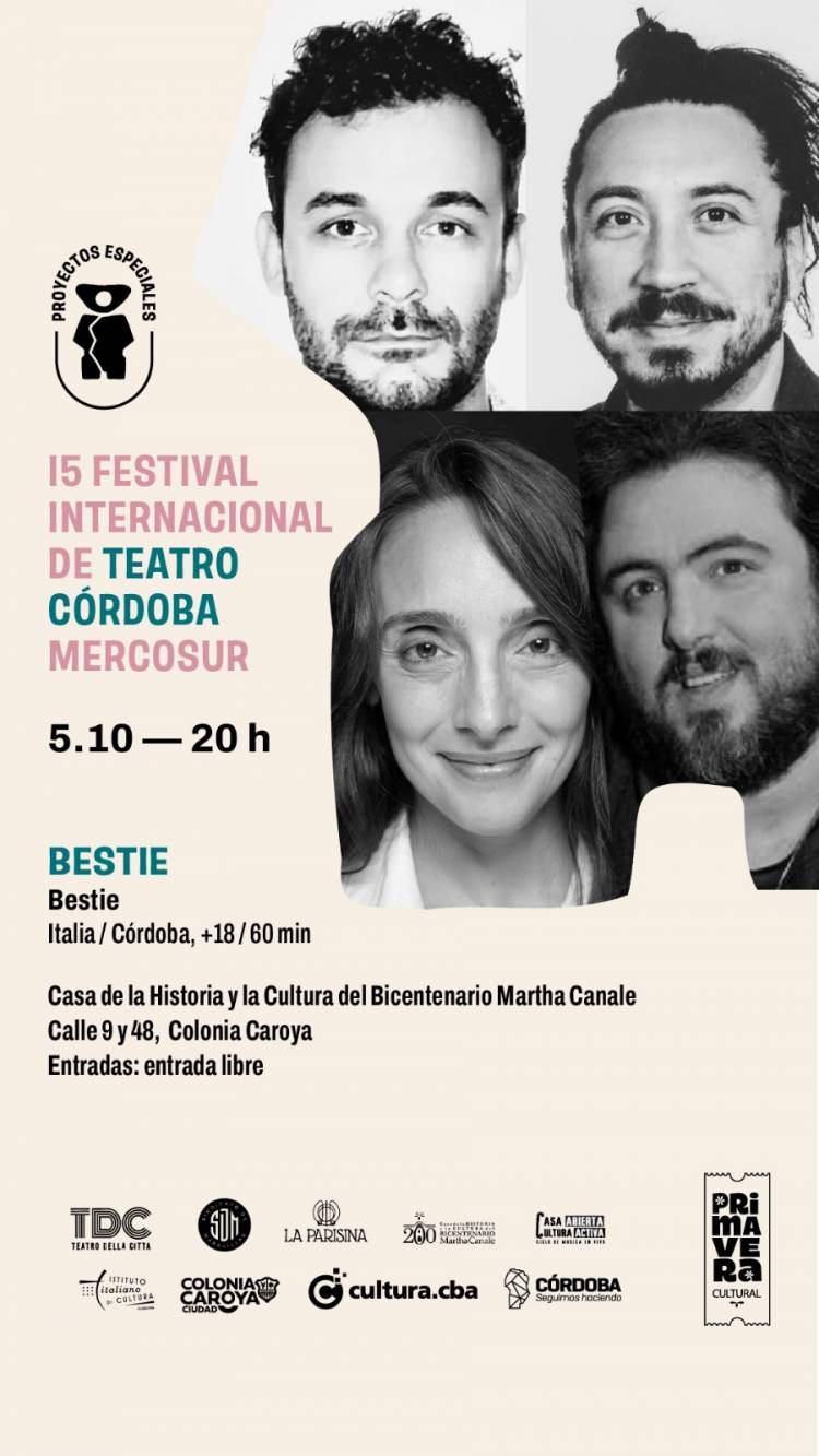#COLONIACAROYA - Colonia Caroya es parte del XV Festival Internacional de Teatro Córdoba Mercosur