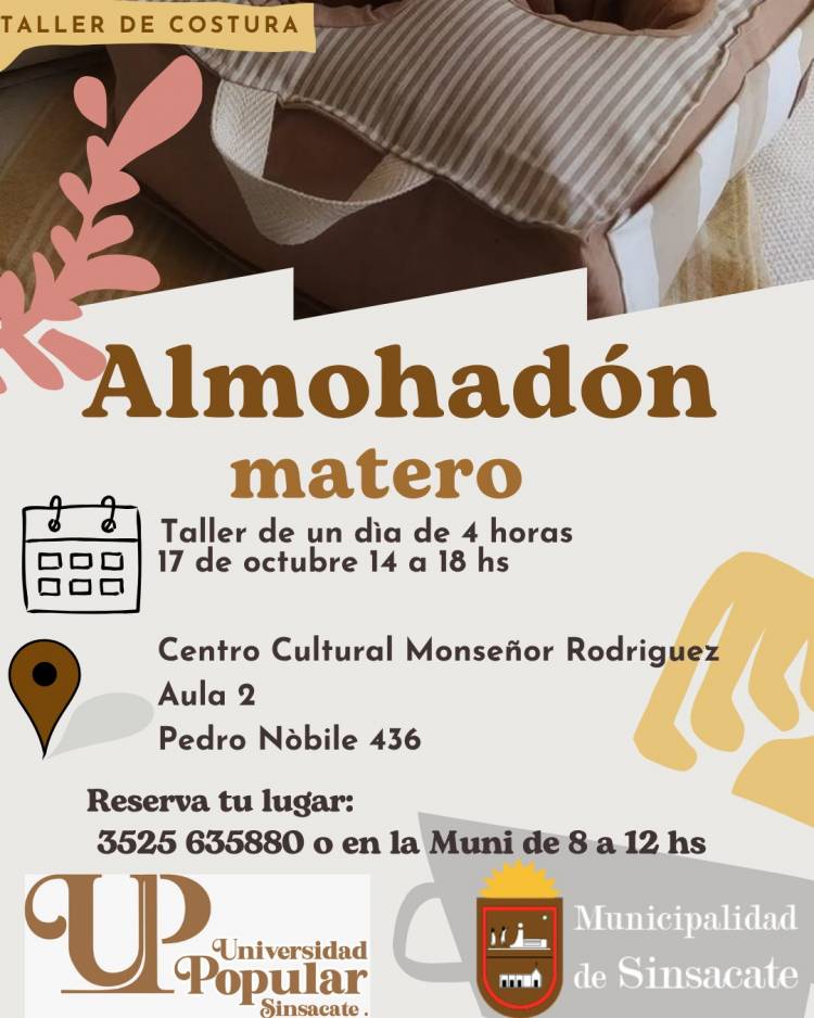 #SINSACATE -  Taller de Costura en Sinsacate 