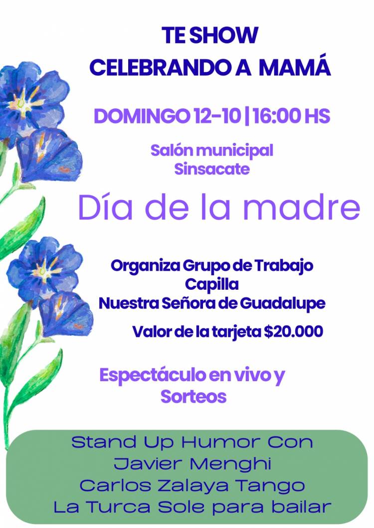 #SINSACATE - Sinsacate celebra a las mamás con un Té Show lleno de emoción y alegría