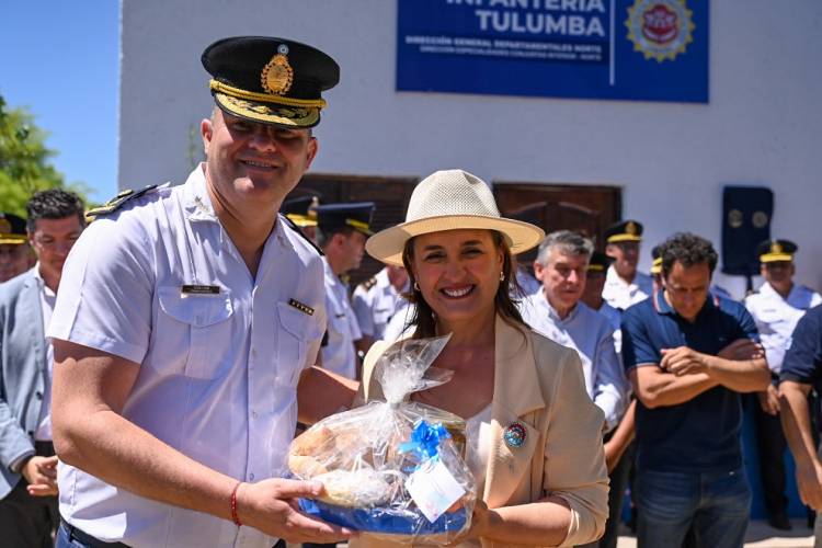 #PROVINCIAL - Myrian Prunotto presidió la inauguración de la Base de Operaciones de la División de Infantería Tulumba