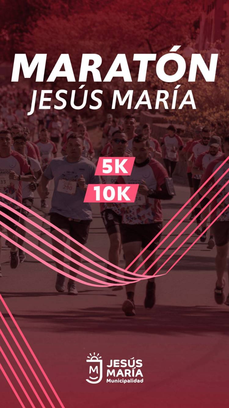 #JESUSMARIA - Maratón Jesús María: ya podés inscribirte a la edición 2025