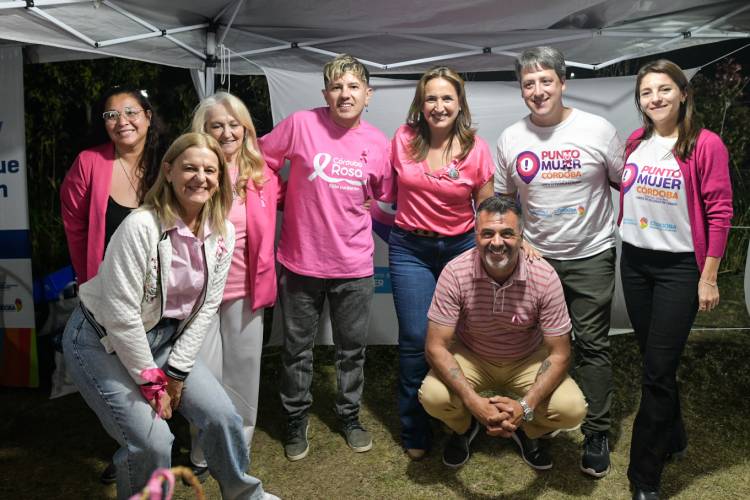 #PROVINCIAL - La vicegobernadora encabezó el cierre de “Córdoba Rosa” en Villa Parque Siquiman