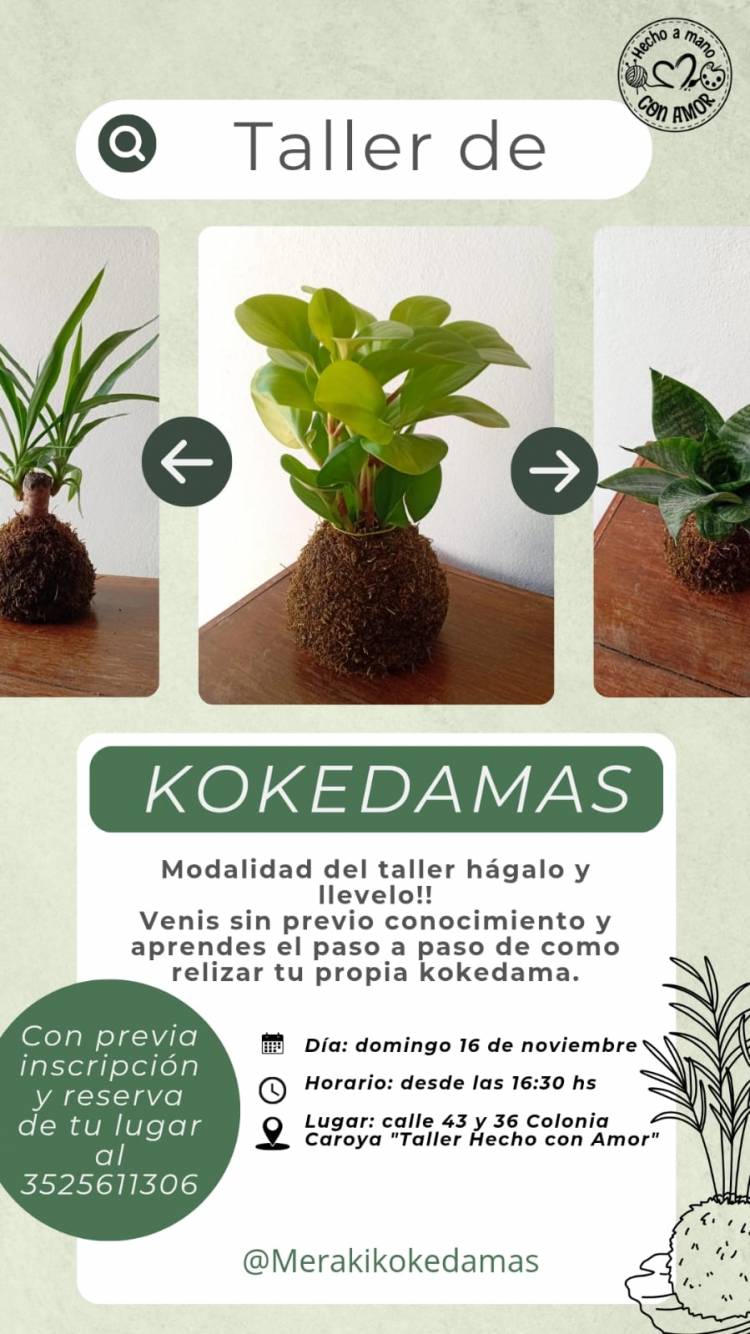 #ColoniaCaroya: Creatividad, naturaleza y diseño: dos talleres para despertar el arte hecho a mano en Colonia Caroya