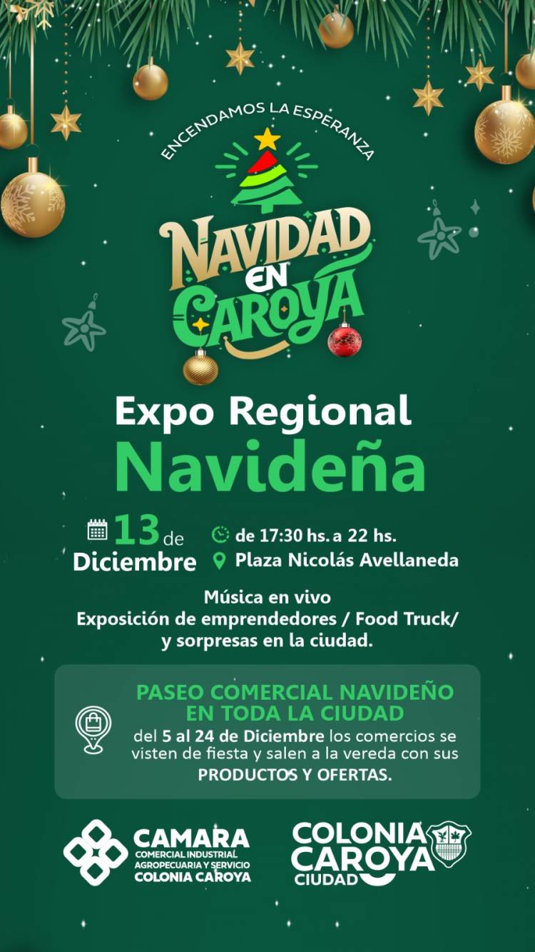 #ColoniaCaroya: Expo Regional Navideña