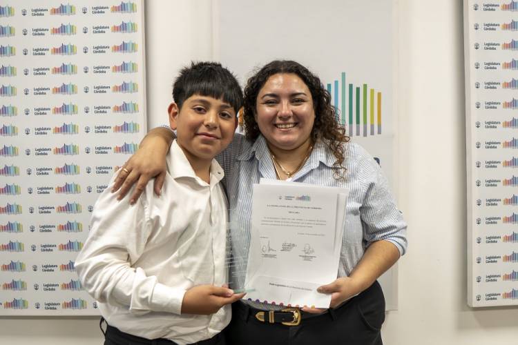 #Provinciales: La Legislatura de Córdoba reconoció al niño Maikol Paz
