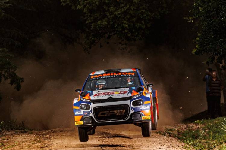 #COLONIACAROYA : Por solo 4 décimas ganó Santiago Baldo el rally de Colonia Caroya