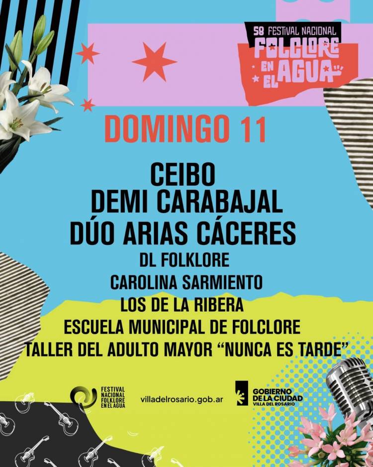 #Villadel Rosario: Villa del Rosario vuelve a ser cauce del folklore argentino