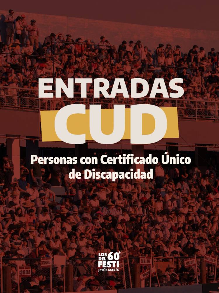 #JesusMariafestival: ACCESO DE PERSONAS CON DISCAPACIDAD