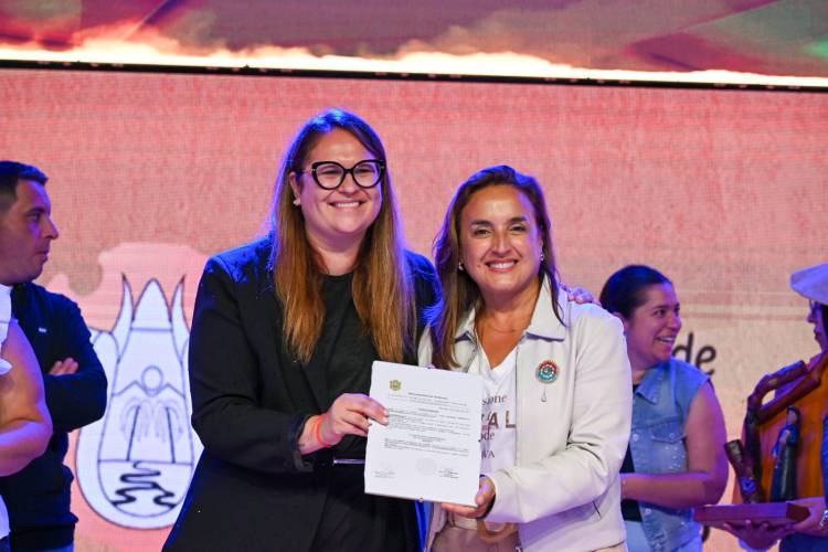 #PROVINCIALSalsacate: la Vicegobernadora Myrian Prunotto participó de la apertura del Festival Nacional del Maíz de la Pampa de Pocho