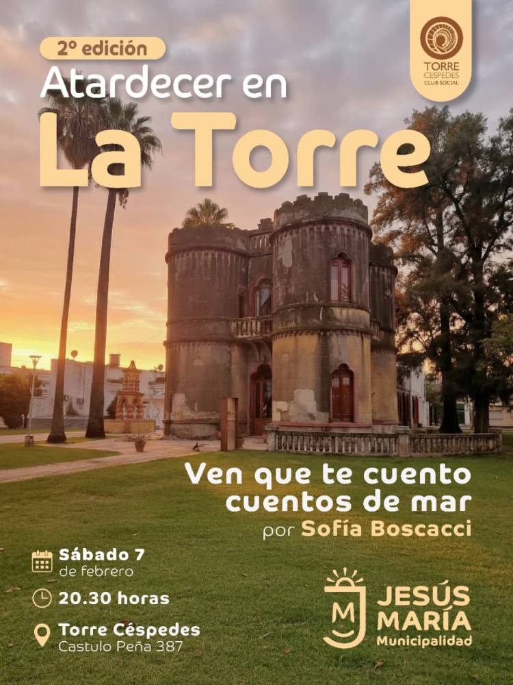 #JESUSMARIA: Atardecer en la Torre parte 2: Ven que te cuento cuentos de mar