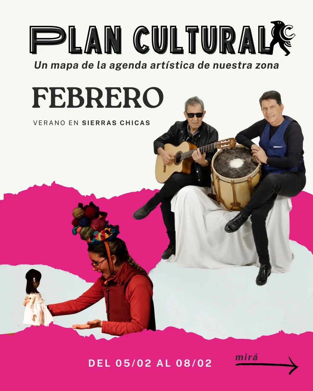 Febrero también es mes de festivales y encuentros, y Sierras Chicas no es la excepción.