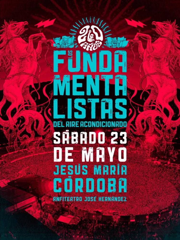 #JESUSMARIA - Los Fundamentalistas del Aire Acondicionado se presentarán en el Anfiteatro de Jesús María