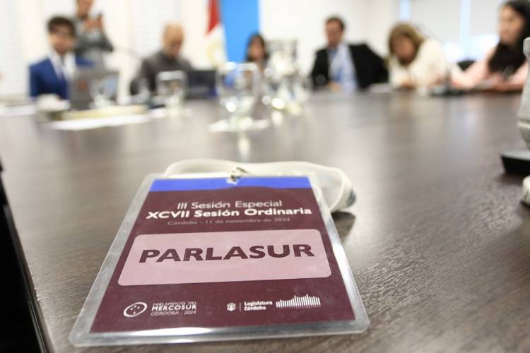 #PROVINCIAL : Por segunda vez Córdoba será sede de la sesión oficial del Parlasur