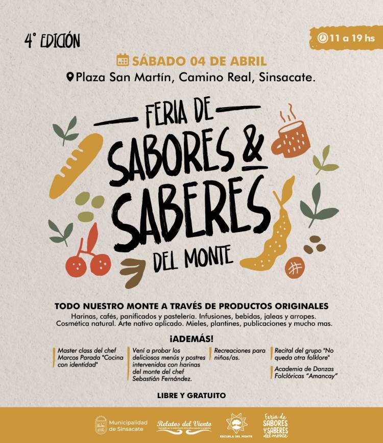 #SINSACATE: Sinsacate celebra su 4° Feria de Sabores y Saberes del Monte 