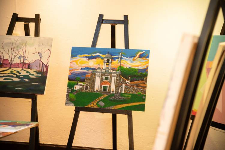 #JESUSMARIA: El arte volvió a llenar la ciudad en el 21º Encuentro de Pintores Paisajistas