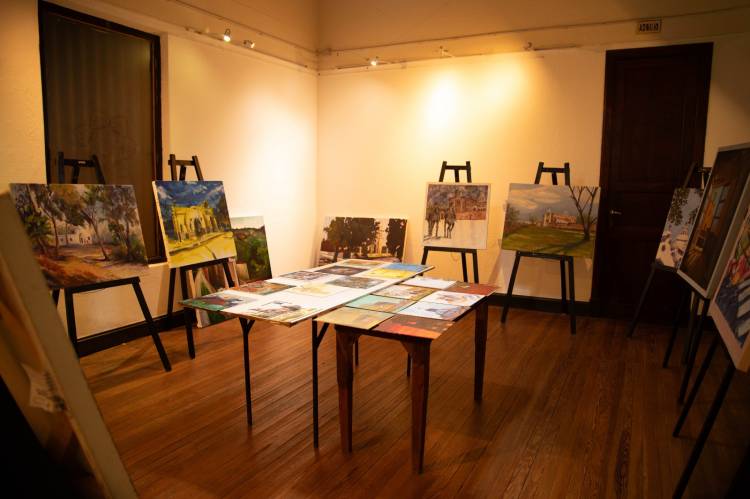 #JESUSMARIA: El arte volvió a llenar la ciudad en el 21º Encuentro de Pintores Paisajistas